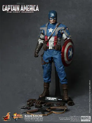 Buy Captain America Chris Evans The First Avenger MMS156 12  Hot Toys Figure • 540.48£