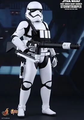 Buy Hot Toys Star Wars MMS318 1/6 Scale First Order Stormtrooper Heavy Gunner MISB! • 144.99£