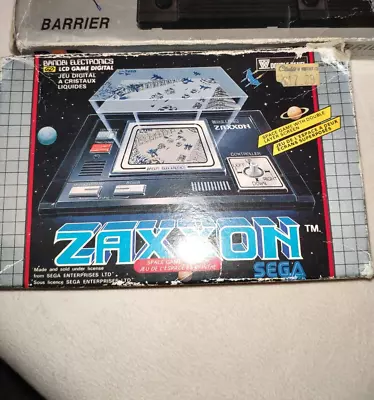 Buy Bandai Zaxxon Handheld Retro Lcd Game Boxed And Accessories • 153£