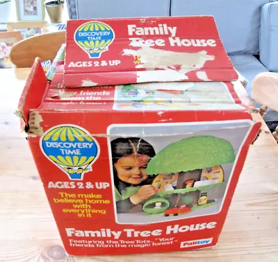Buy Vintage 1970’s Palitoy Discovery Time POP UP Family Tree House - INCOMPLETE • 29.95£