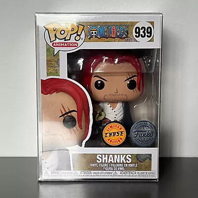Buy Funko POP! One Piece Shanks Chase Limited Edition #939 • 46.59£