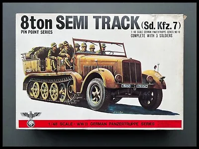 Buy Bandai WWII 8ton Semi Truck (Sd.Kfz.7) 1:48 Model Kit • 54.95£