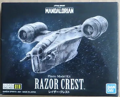 Buy Bandai Razor Crest 1/220 Scale Vehicle Model 018 Kit Star Wars Mandalorian • 24£