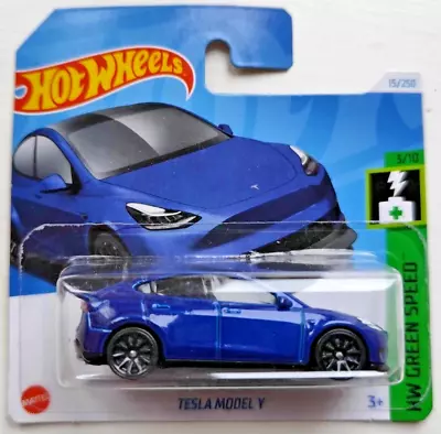 Buy Hot Wheels Tesla Model Y - Blue • 9.95£