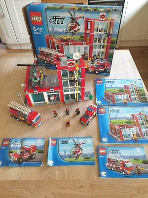 Buy Lego City - Fire Station 60004 - Retired Set - Complete • 60£