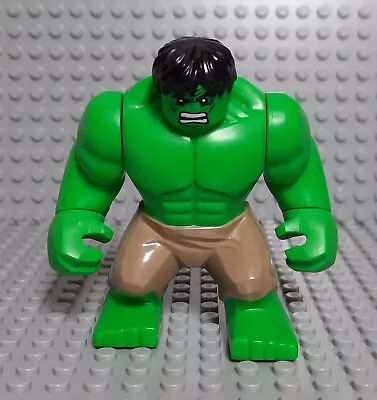 Buy LEGO Hulk With Black Hair And Dark Tan Pants Mini Figure SH013 From Set 6868 • 19.99£