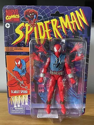 Buy Hasbro Marvel Legends Spider-Man Retro Scarlet Spider New Sealed • 44.95£