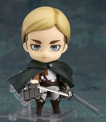 Buy Attack On Titan Erwin Smith 3.9 In Anime Articulated Figure Nendoroid 775 Japan • 84.74£