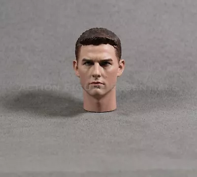 Buy Tom Cruise Head Sculpt Custom Top Gun Minority Report 1/6 Hot Toys Scale • 39.95£