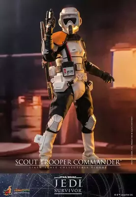 Buy New Hot Toys VGM53 Star Wars Jedi: 1/6 Survivor Scout Trooper Commander Figure • 242£