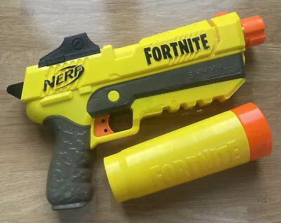 Buy Nerf Fortnite Shhhh #e6717 Yellow Toy Gun Party Garden Outdoor • 12.88£