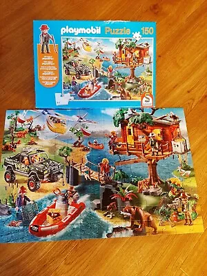 Buy Playmobil 56164 Treehouse 150 Piece Jigsaw Puzzle • 2.50£