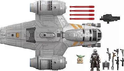 Buy Star Wars Mission Fleet The Mandalorian The Child Razor Crest Outer Rim Run 6-cm • 29.46£
