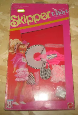 Buy 1989 Barbie Dolls - Skipper Wearing T-Shirt Fashions Outfit Mattel FREE EXPENSES • 25.59£