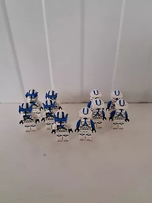 Buy LEGO Star Wars 501st Legion Heavy Clone Troopers Minifigures X10 BUNDLE  • 35£