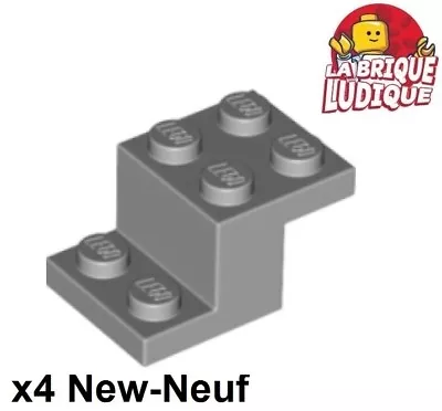 Buy LEGO 4x Bracket Stand 3x2x1 1/3 Gray/Light Bluish Gray 18671 NEW • 1.24£