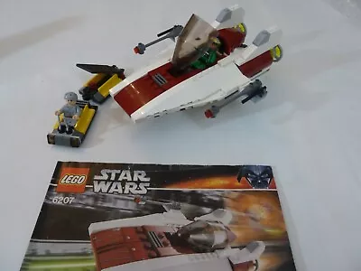 Buy LEGO STAR WARS 6207:A-wing Fighter EPISODE VI 2006 RELEASE 194 PIECES VGC 100% C • 29.95£