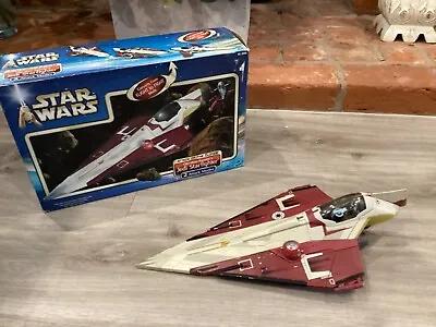 Buy Star Wars Obi Wan Kenobi Jedi Star Fighter Hasbro With Figure  Boxed .. • 19£