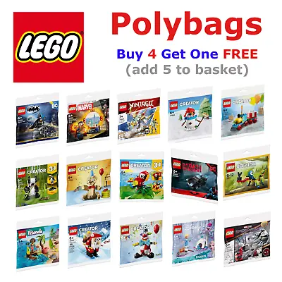 Buy Lego Polybags Batman, Spiderman, Frozen, Friends, Santa, Snowman And More - New • 9.97£