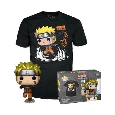 Buy Funko POP! & Tee: Naruto - Naruto Run - Metallic - Extra Large - (XL) - T-Shirt  • 33.56£