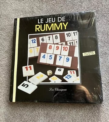 Buy Le Jeu De Rummy By Rachez Rare Vintage 1980’s Tile Rummy Game New In Sealed Box • 14.95£