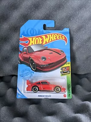 Buy Hot Wheels HW Exotics #174 Red Porsche 993 GT2 2021 Excellent HTF Long Card P08 • 15.95£