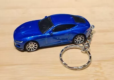 Buy 1/64 Diecast Model Car Keychain Keyrings 2020 Jaguar F-type  • 6.99£