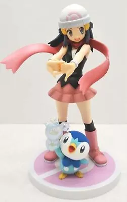Buy KOTOBUKIYA Pokemon ARTEFX J Dawn With Piplup Anime Character Figure Used Japan • 229.35£