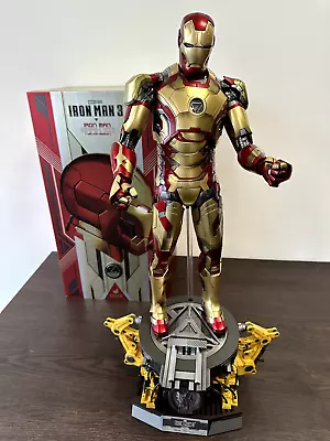Buy Hot Toys QS008 - Iron Man 3 - Iron Man Mark XLII 1/4 Scale Figure (Ex Display) • 50£