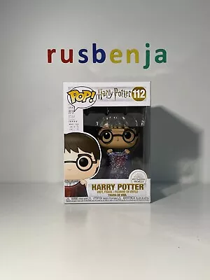 Buy Funko Pop! Movies Harry Potter - Harry Potter With Cloak Of Invisibility #112 • 11.99£