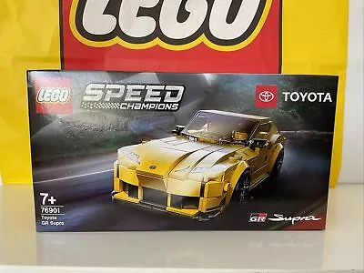 Buy LEGO 76901 - Speed Champions Toyota GR Supra - BRAND NEW & SEALED-FREE DELIVERY • 27.50£