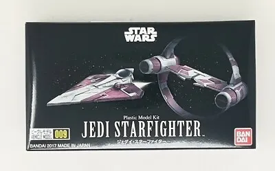 Buy Bandai Star Wars Vehicle Model 009 Jedi Starfighter Plastic Model Kit 2017 • 35.76£