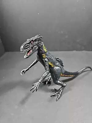 Buy Jurassic World Indoraptor Dinosaur Figure Black & Gold Mattel Rare • 16£