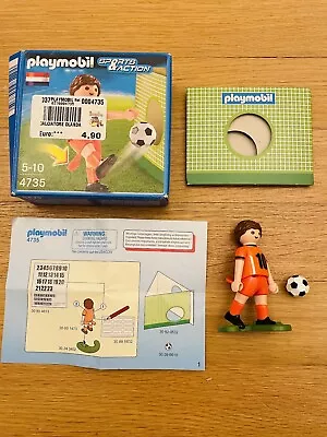 Buy Playmobil 4735 Dutch Footballer In Original Box • 4.50£