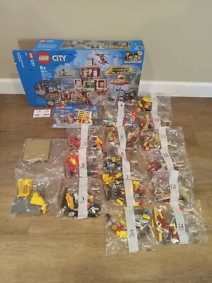 Buy LEGO City Main Square 60271 Brand New Open Box Sealed Bags Complete RETIRED Set • 70.87£