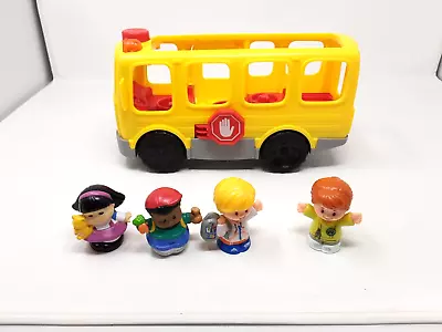 Buy Fisher Price Little People 2016 Sit With Me School Bus With Sounds + 4 Figures • 12.99£