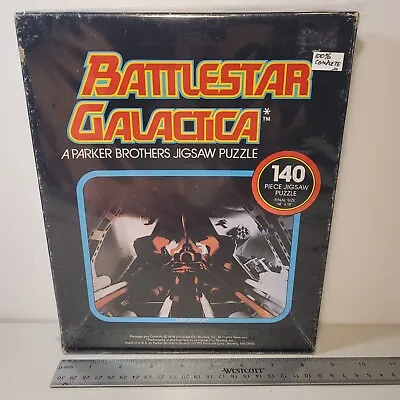 Buy VTG 1978 Battlestar Galactica VIPER LAUNCH 140 Pc Puzzled 100% Complete/Resealed • 19.30£