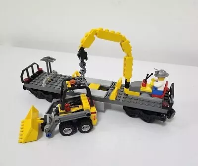 Buy Lego Train Digger Transporter 60098 60336 60198 7898 7939 60337 60051 3677 60052 • 29.99£