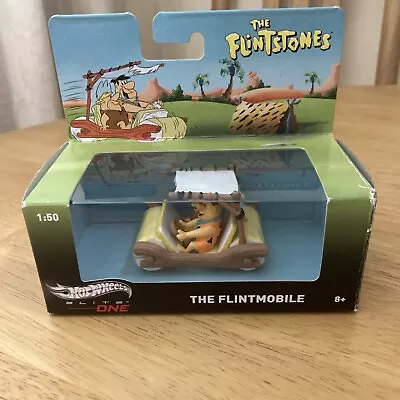 Buy Very Rare TV The Flintstones Flintmobile Elite One 2013 1.50 Scale By Hot Wheels • 29.99£