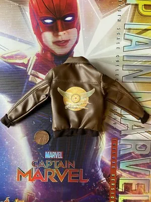 Buy Hot Toys Captain Marvel MMS522 Danvers Leather Jacket Loose 1/6th Scale • 39.99£