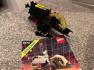 Buy Lego 6876 BLACKTRON STRIDER Vintage  1988 LEGO Space Blacktron 99% Complete • 18.99£