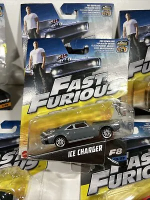 Buy Dodge Ice Charger F8 Fast And Furious Model Car Mattel 1:55 23/32 Die Cast • 9.99£