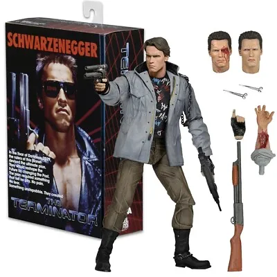 Buy NECA Ultimate Terminator Tech Noir T-800 7  Action Figure Model Scenes Toy Gift • 21£