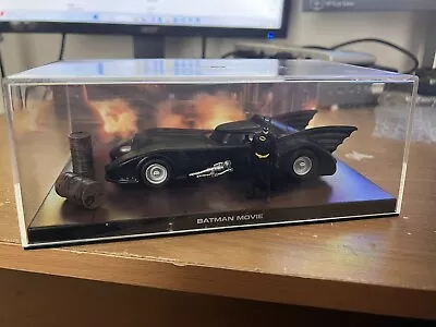 Buy BATMAN 1989 Movie Die-Cast Batmobile & Keaton Figurine *EXCELLENT* (Eaglemoss) • 9.99£