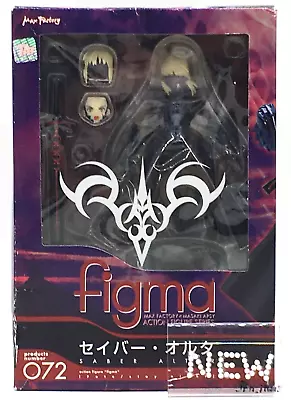 Buy Saber Alter Figma 072 Fate Stay Night Action Figure Max Factory 2010 From Japan • 80.09£