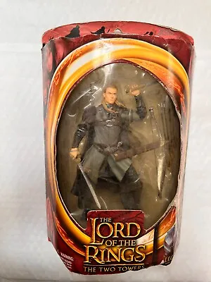 Buy Lord Of The Rings Legolas In Rohan Armor Toy Biz Action Figure Two Towers Series • 16.99£
