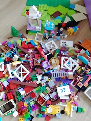 Buy Lego Friends Etc. Mixed Bundle. Includes Boards And Animals. 1kg. • 10£