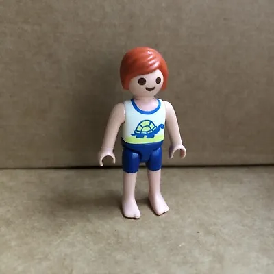 Buy Playmobil Red Haired Swimwear Swim Trunks Holiday Boy Figure, People Spares 40 • 1.20£