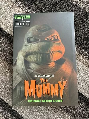 Buy Neca - Michelangelo - Tmnt X Monsters As The “mummy” • 35£