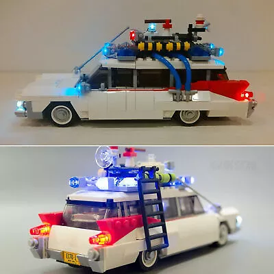 Buy LEGO 21108 Ecto 1 Ghostbusters LED Lights Building Kit With Instructions  • 24.77£